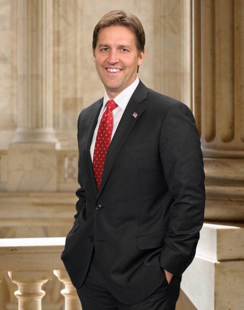 Official portrait of United States Senator Ben Sasse